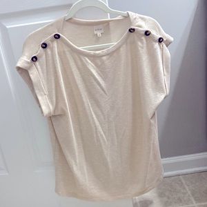 Kaleigh buttoned sleeve top